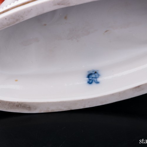 Статуэтка танцовщицы из фарфора Испанский танец, кружевная, Volkstedt, Германия, до 1935 г.