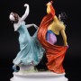 Статуэтка танцовщицы из фарфора Испанский танец, кружевная, Volkstedt, Германия, до 1935 г.