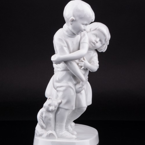 Играющие дети, Fraureuth, Германия, 1918 г