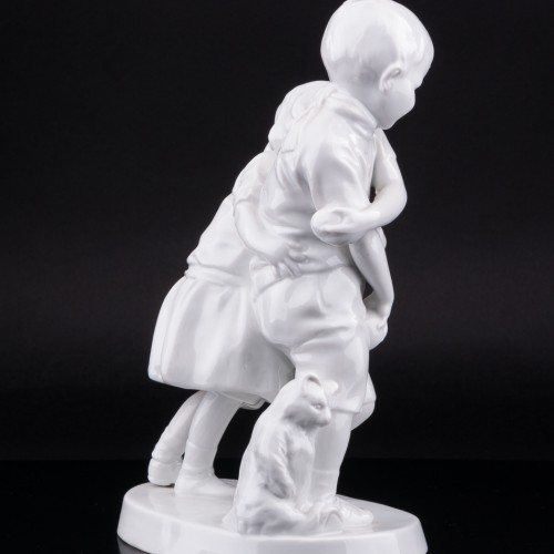 Играющие дети, Fraureuth, Германия, 1918 г