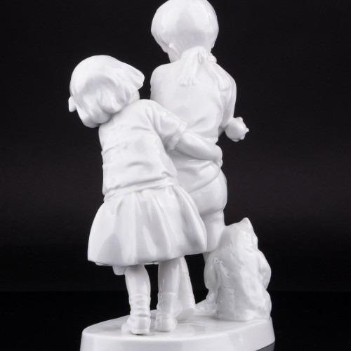 Играющие дети, Fraureuth, Германия, 1918 г