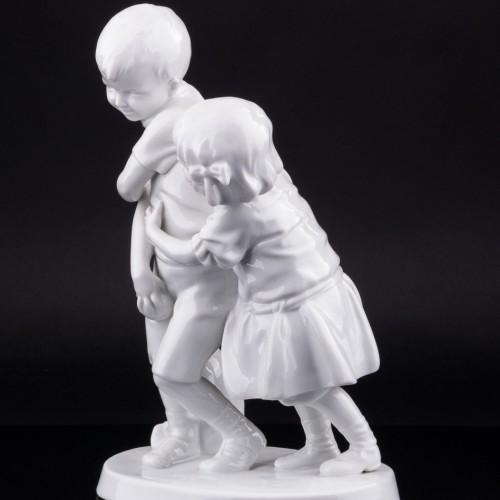 Играющие дети, Fraureuth, Германия, 1918 г