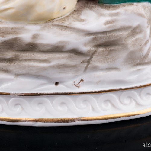 Пара с книгой, Sitzendorf, Германия, пер. пол. 20 в