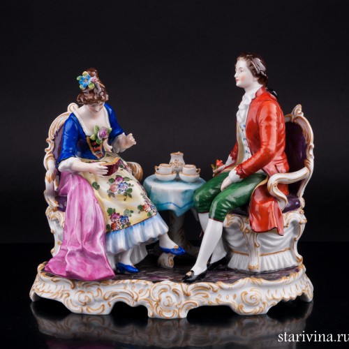 Чаепитие, Muller & Co, Германия, нач. 20 в