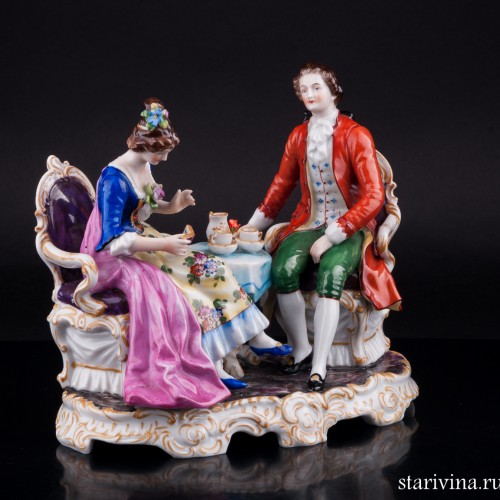 Чаепитие, Muller & Co, Германия, нач. 20 в