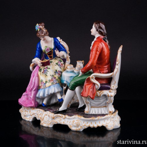 Чаепитие, Muller & Co, Германия, нач. 20 в