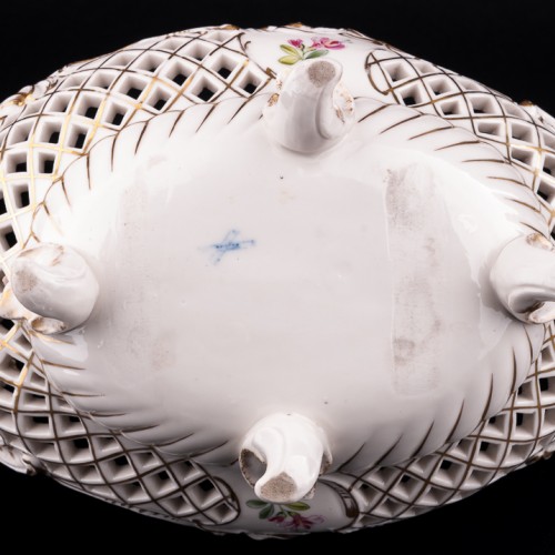 Фруктовница Два ангелочка, Sitzendorf, Германия, 1880-1906 гг