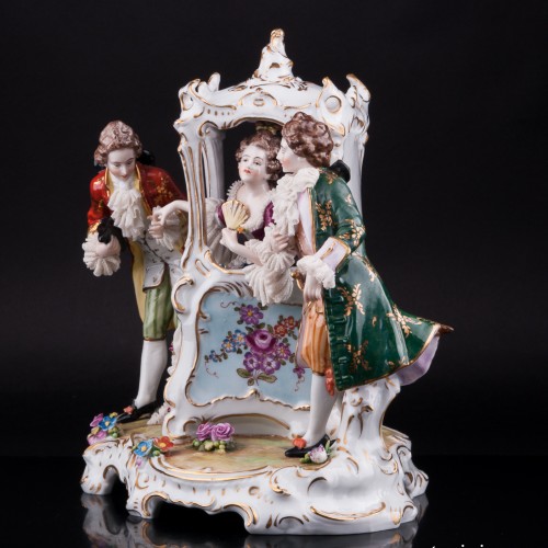 У портшеза, кружевная, E. A. Muller, Германия, кон. 19 - нач. 20 вв