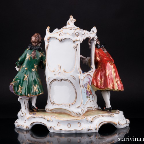 У портшеза, кружевная, E. A. Muller, Германия, кон. 19 - нач. 20 вв