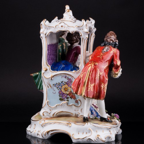 У портшеза, кружевная, E. A. Muller, Германия, кон. 19 - нач. 20 вв