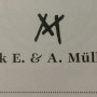 У портшеза, кружевная, E. A. Muller, Германия, кон. 19 - нач. 20 вв