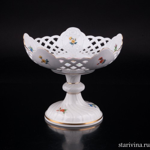 Фруктовница Тюльпан, Meissen, Германия, вт. пол. 20 в
