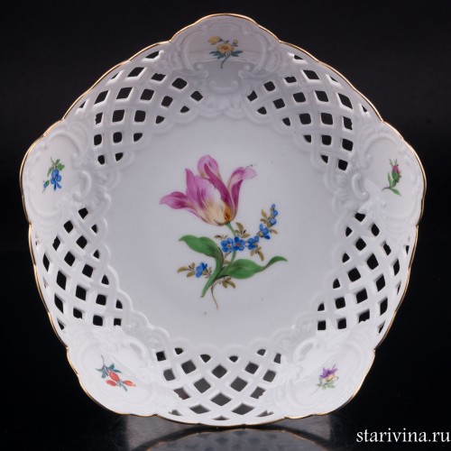 Фруктовница Тюльпан, Meissen, Германия, вт. пол. 20 в