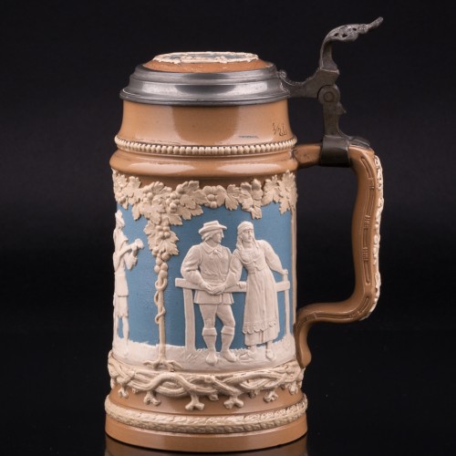 Пивная кружка, 1/2 л, Villeroy & Boch, Германия, 1901 г