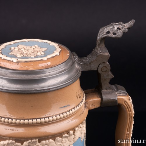 Пивная кружка, 1/2 л, Villeroy & Boch, Германия, 1901 г