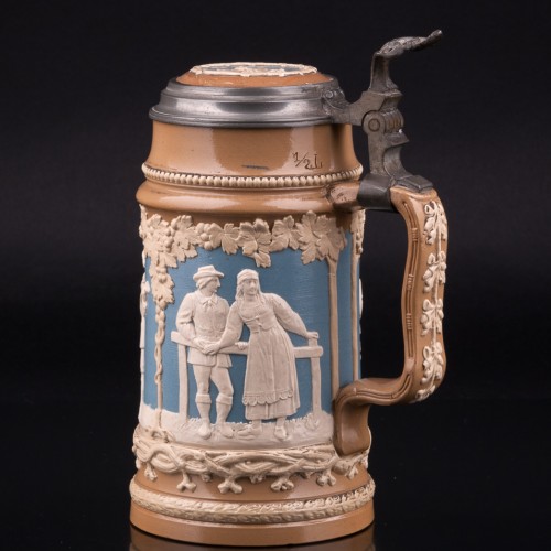 Пивная кружка, 1/2 л, Villeroy & Boch, Германия, 1901 г