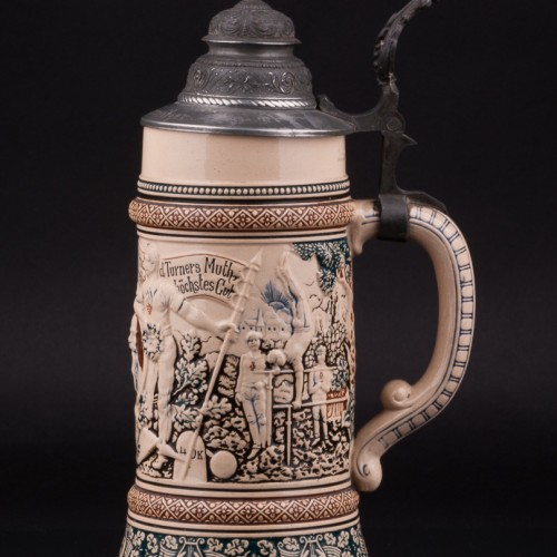 Пивная кружка, 1/2 л, Reinhold Merkelbach, Германия, 1890-1910 гг