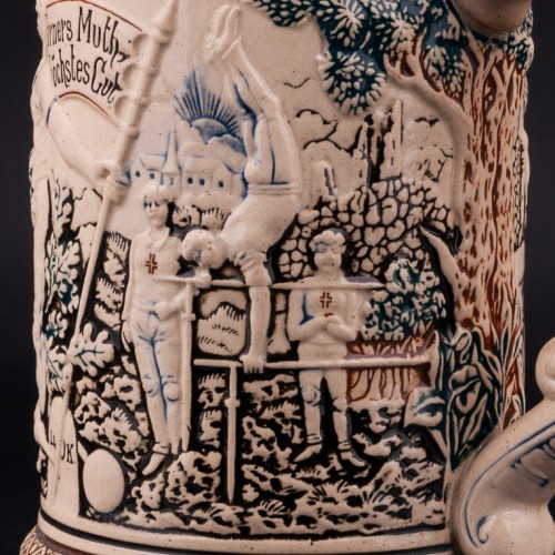 Пивная кружка, 1/2 л, Reinhold Merkelbach, Германия, 1890-1910 гг