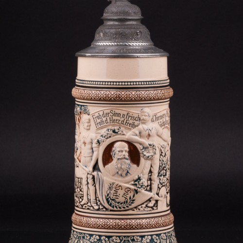 Пивная кружка, 1/2 л, Reinhold Merkelbach, Германия, 1890-1910 гг