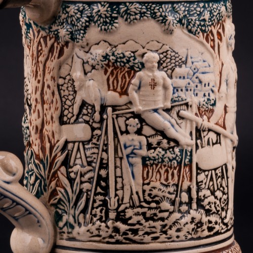 Пивная кружка, 1/2 л, Reinhold Merkelbach, Германия, 1890-1910 гг