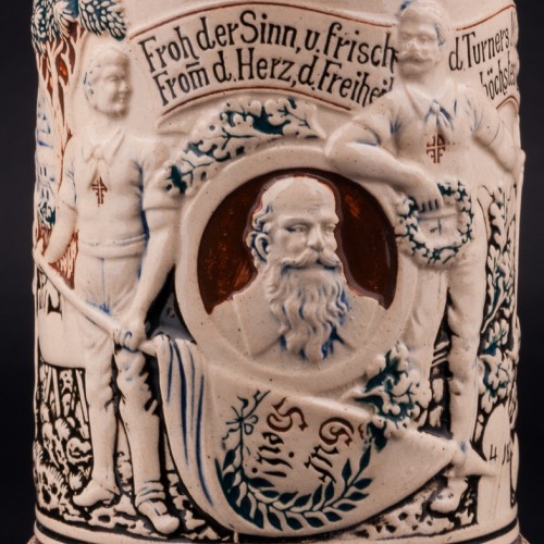 Пивная кружка, 1/2 л, Reinhold Merkelbach, Германия, 1890-1910 гг