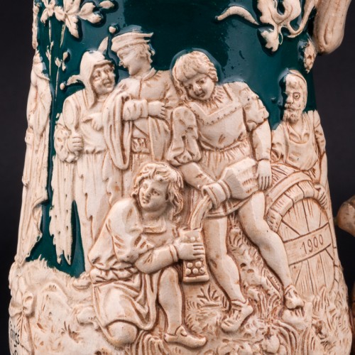 Пивная кружка Гамбринус, 1/2 л, Matthias Girmscheid, Германия, нач. 20 в