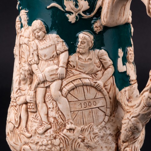 Пивная кружка Гамбринус, 1/2 л, Matthias Girmscheid, Германия, нач. 20 в