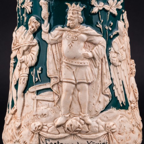 Пивная кружка Гамбринус, 1/2 л, Matthias Girmscheid, Германия, нач. 20 в