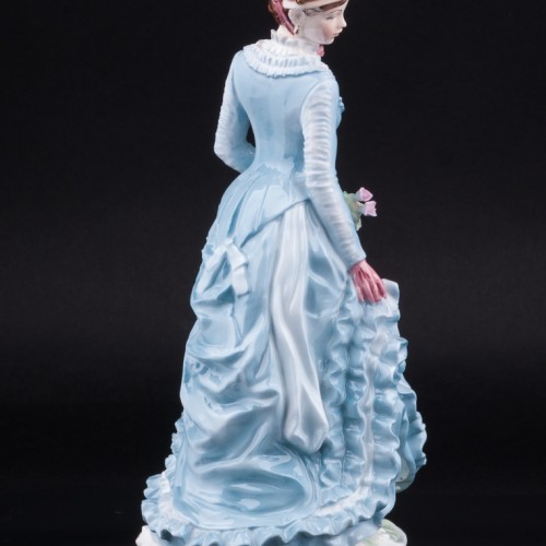 1878: Платье с турнюром, Royal Worcester, Великобритания, 1990 г