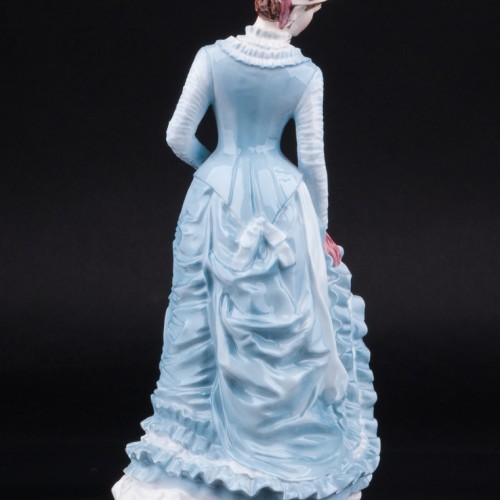 1878: Платье с турнюром, Royal Worcester, Великобритания, 1990 г