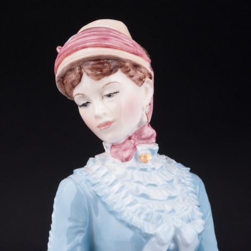 1878: Платье с турнюром, Royal Worcester, Великобритания, 1990 г