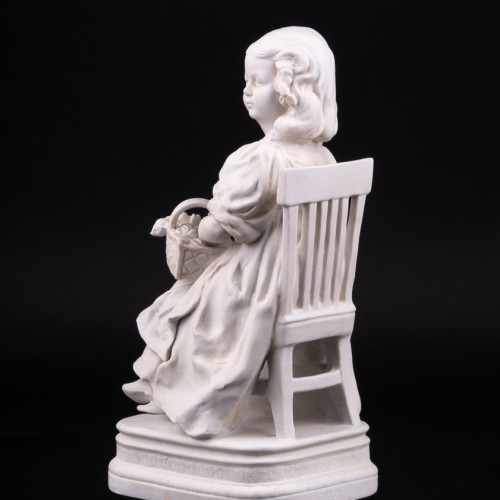 Девочка с корзиной цветов, Scheibe-Alsbach, Германия, сер. 20 в