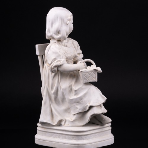 Девочка с корзиной цветов, Scheibe-Alsbach, Германия, сер. 20 в