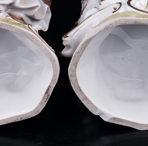 Пастушки с собакой и овечками, Carl Thieme, Германия, пер. пол. 20 в