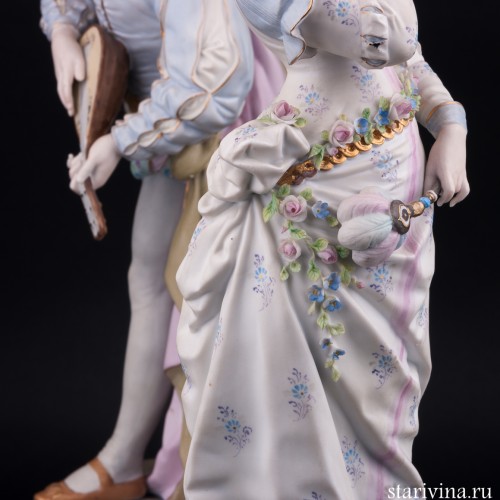 Большая романтическая пара, Richard Eckert & Co, Германия, 1894-1908 гг
