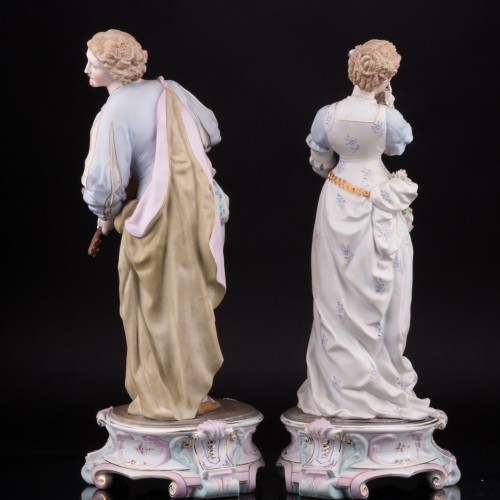 Большая романтическая пара, Richard Eckert & Co, Германия, 1894-1908 гг