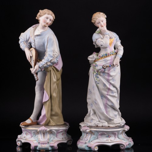 Большая романтическая пара, Richard Eckert & Co, Германия, 1894-1908 гг