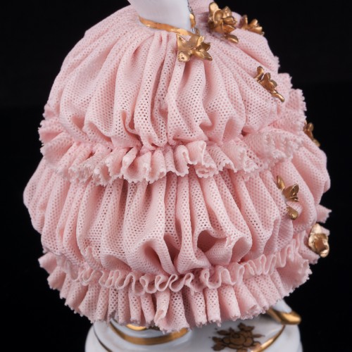 Танцующая девушка, кружевная, Muller & Co, Германия, нач. 20 в