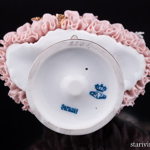 Танцующая девушка, кружевная, Muller & Co, Германия, нач. 20 в