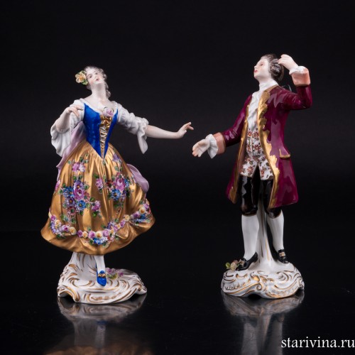 Танцующая пара, Volkstedt, Германия, вт. пол. 20 в