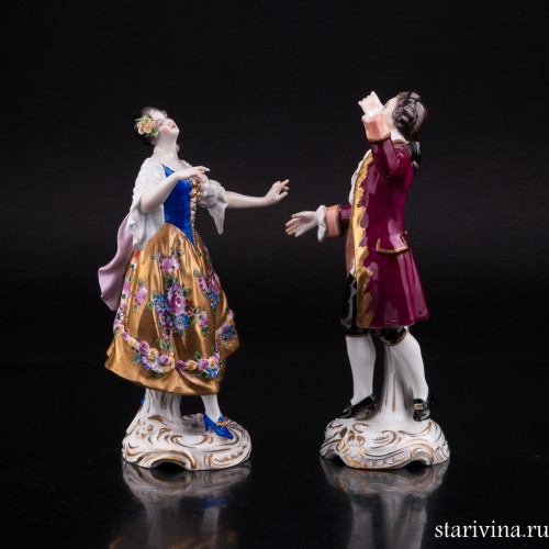 Танцующая пара, Volkstedt, Германия, вт. пол. 20 в