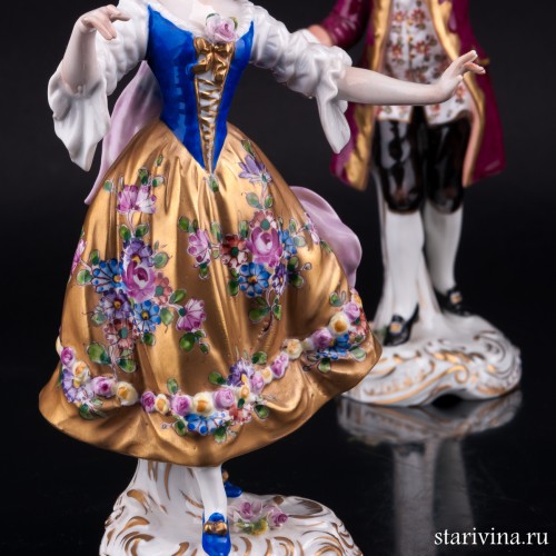 Танцующая пара, Volkstedt, Германия, вт. пол. 20 в