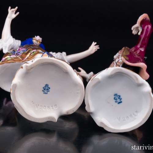 Танцующая пара, Volkstedt, Германия, вт. пол. 20 в