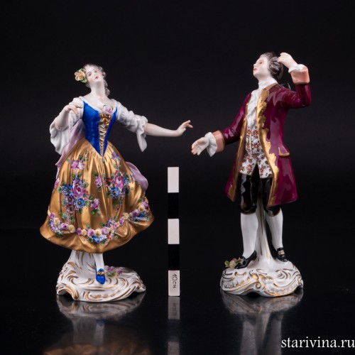 Танцующая пара, Volkstedt, Германия, вт. пол. 20 в