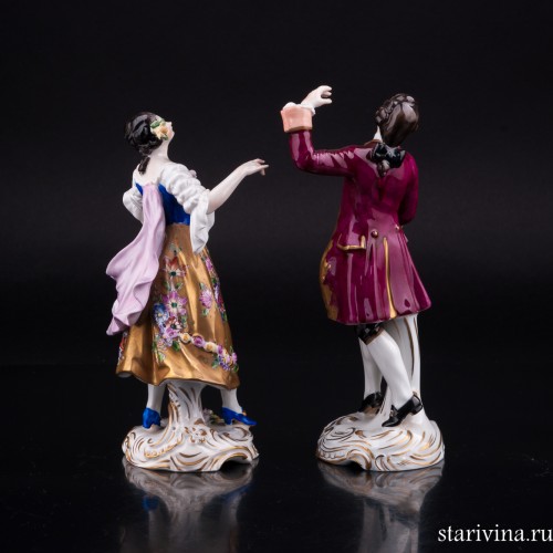 Танцующая пара, Volkstedt, Германия, вт. пол. 20 в