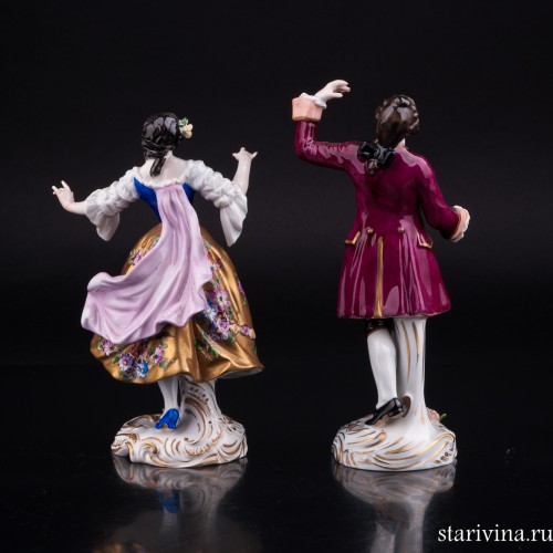 Танцующая пара, Volkstedt, Германия, вт. пол. 20 в