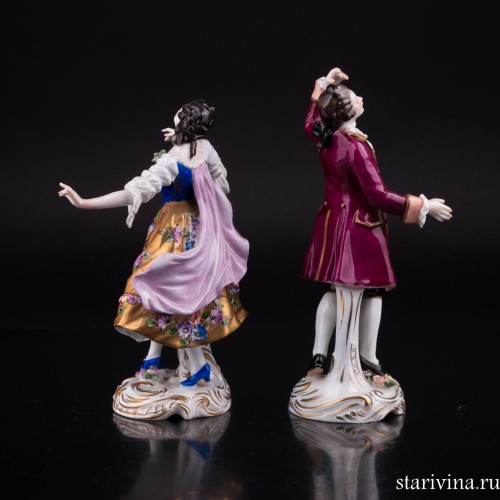 Танцующая пара, Volkstedt, Германия, вт. пол. 20 в