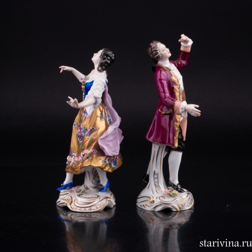 Танцующая пара, Volkstedt, Германия, вт. пол. 20 в