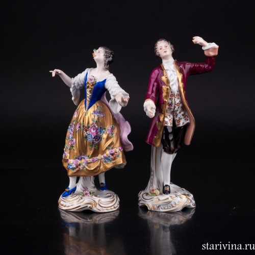 Танцующая пара, Volkstedt, Германия, вт. пол. 20 в