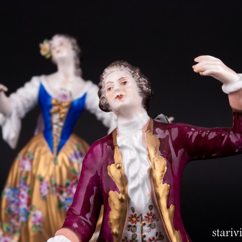 Танцующая пара, Volkstedt, Германия, вт. пол. 20 в